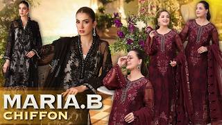Maria.B Chiffon 2026♥️| Wedding Dresses👗| New Arrivals💯| Partywear Collection🥰| Designer Dresses✅