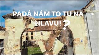 REKONSTRUKCE DOMU Z VÁLKY #3 | Padá nám to tu na hlavu?