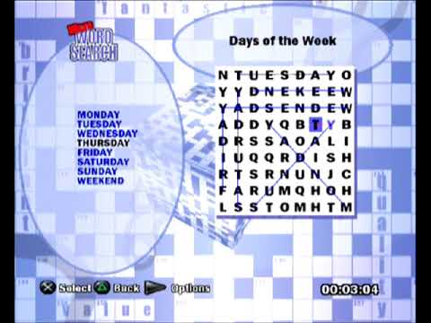 Puzzle Challenge: Crosswords and More ... (PS2) Gameplay