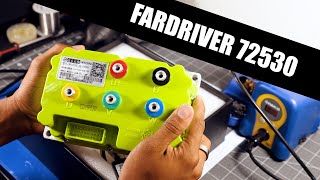 Fardriver 72530 Unboxing + Setup (Better than Sabvoton?!) // DIY 72v Enduro Ebike Build screenshot 5