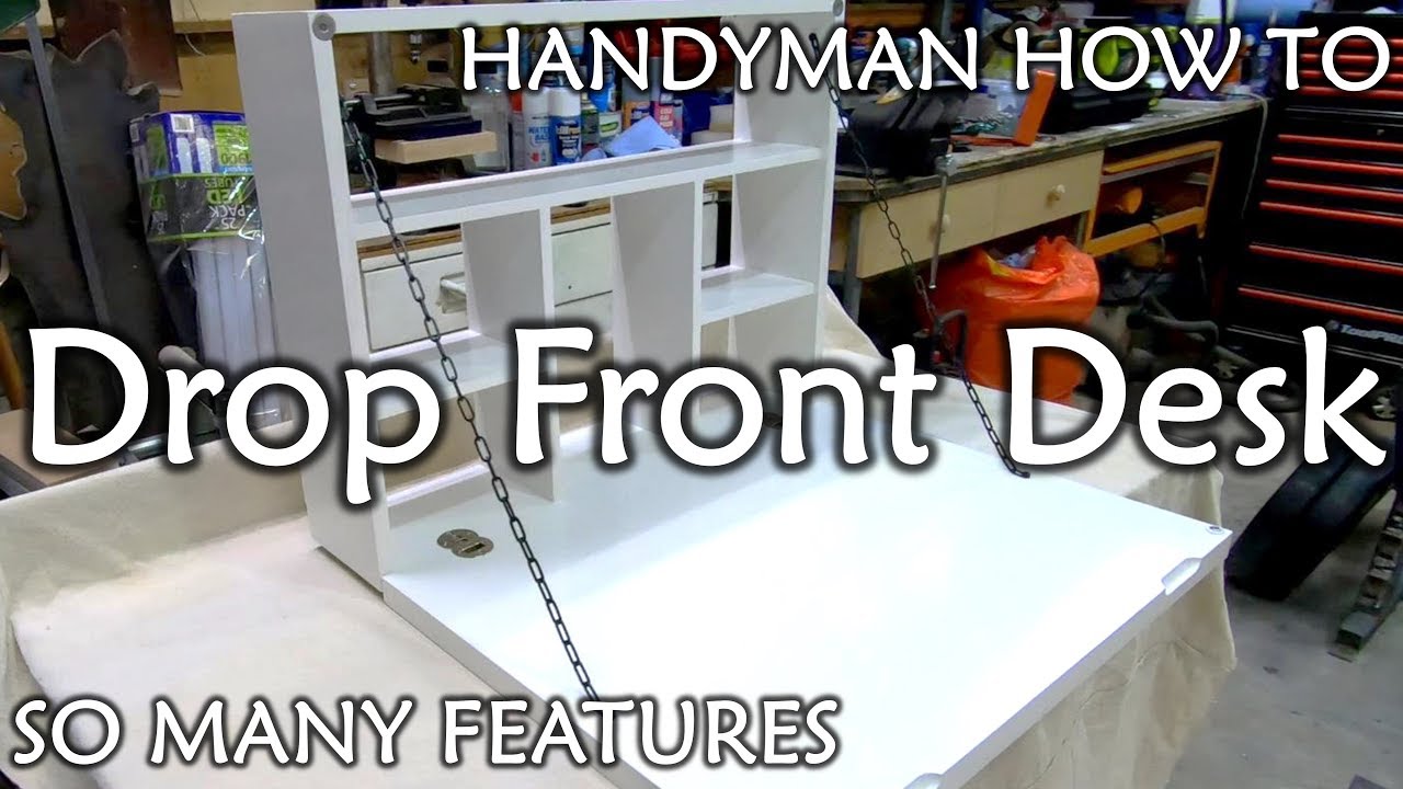 Ikea Hack - Besta sit-stand murphy desk for small space (Part 3 of 3) 