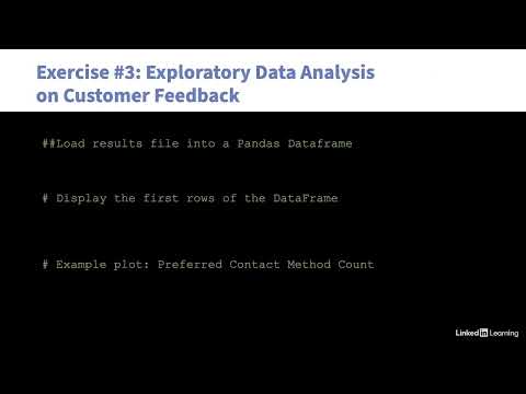 3.NPL-ML Using spaCy for Customer Feedback Analysis 3.3 Challenge Analyze customer feedback 2024.