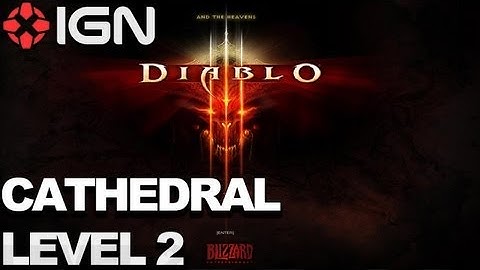 Diablo III - Barbarian Class - Cathedral Level 2 Gameplay