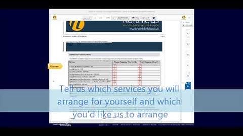 How to Sign Northfields Terms of Business Using Docusign