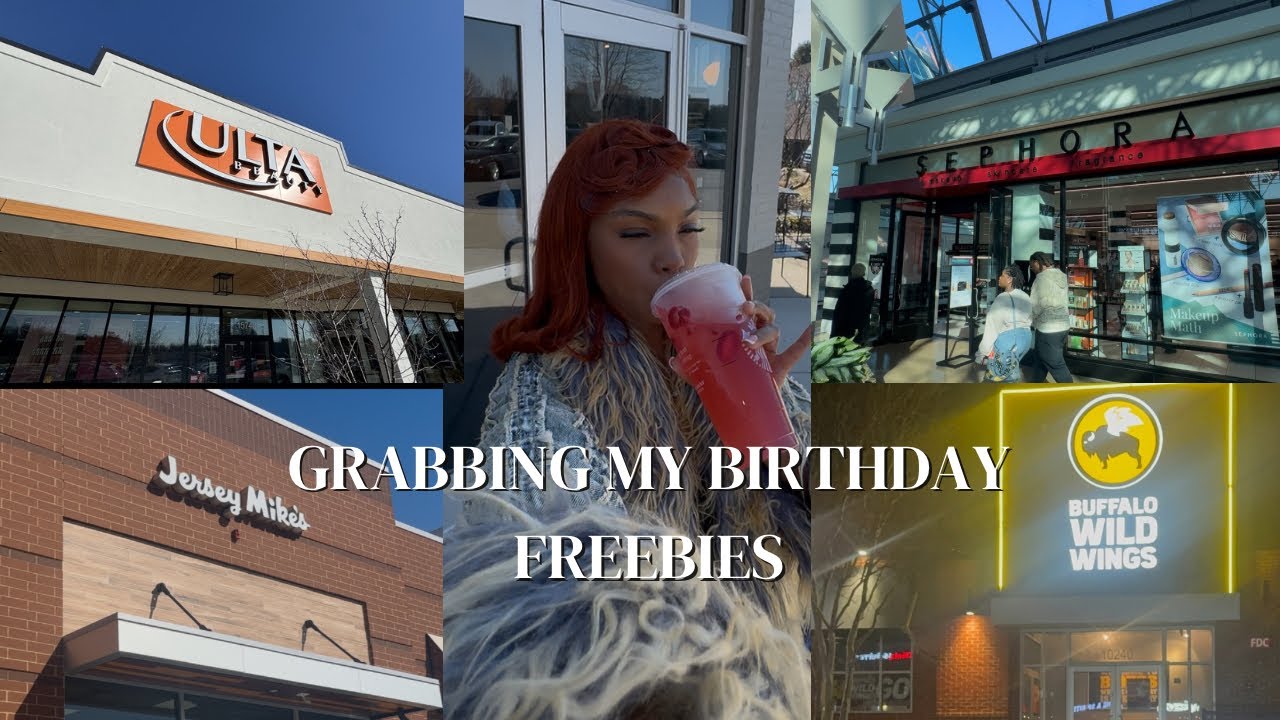 BIRTHDAY FREEBIES 2026 | Come get my birthday freebies with me! | DAILY VLOG
