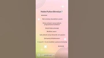 Neden Python Bilmeliyiz?  #shorts #programming #fyp #fypシ #python #pythonprogramming