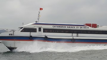 Tàu cao tốc HAVACO   VÂN ĐỒN 《----》 CÔ TÔ            QUẢNG NINH
