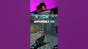 Impossible 1v5 clutch 🤯 #valorant #valorantclutchmoments #valorantclips #valorantradiantaim #gaming