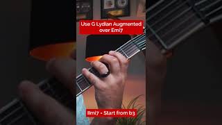 Try Lydian Augmented Guitar licks like this one!