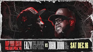 How it Started - Eazy The Block Captain vs John John Da Don - 25k