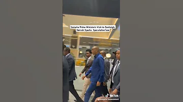 Somalia Prime Minister S Visit To Eastleigh Nairobi Sparks Speculation See 