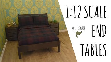 1:12 Scale End Tables | Faerialist