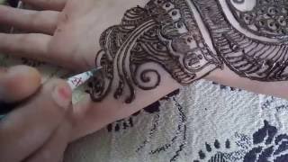 Arabic Mehendi Design On Hand - Arabic Mehendi Design