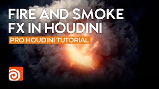 Fire and Smoke FX in Houdini - Simulation | Pro Houdini Tutorial screenshot 3