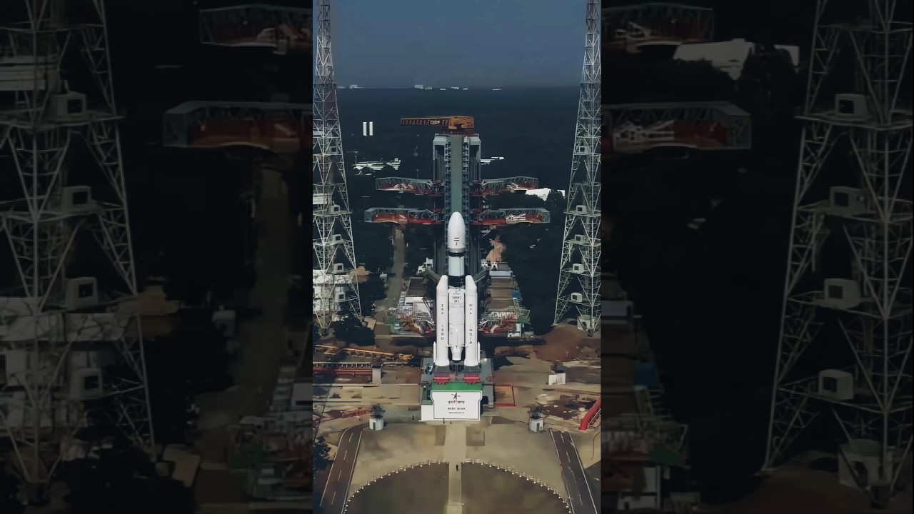 Bahubali Unleashed: Witness the Power of ISRO's LVM-3 in a Stunning Drone Video | 