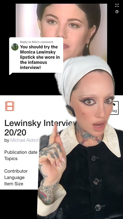 The Monica Lewinsky Lipstick