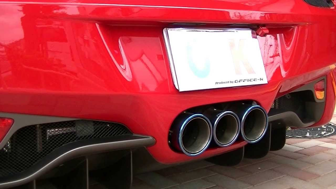 Ferrari 458 Italia POWERCRAFT EXHAUST SOUND by OFFICE-K TOKYO