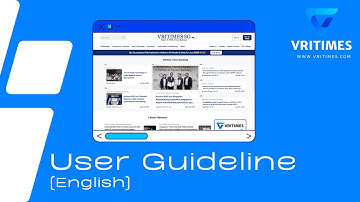 VRITIMES User Guide: How to Easily Create and Distribute Your Press Releases!
