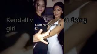 Kendall Jenner embarrassing herself