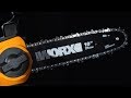 WORX WG322E ЦЕПНАЯ ПИЛА 20V - Русский - www.worx.com