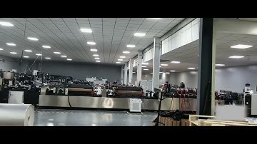 Slitting Plant Flexible Packaging Flexographic Printing Pouches Sachets Bags Lamination Prep Pads AL