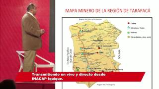 Conferencia Bernardo Tapia "Factores Clave en el Éxito de La Nueva Minería" INACAP Iquique