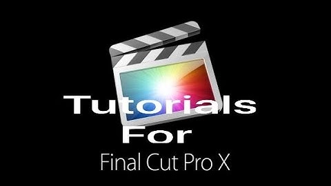 Final CUT Pro X -Smooth Slow Motion Tutorial (How to use Optical FLOW)