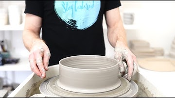 Throwing Test Tiles (and results from the first glaze test firing in the new kiln)