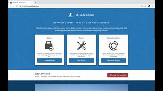 Pediatric Cancer Genomics: Accessing Data, Tools and Visualizations in St. Jude Cloud