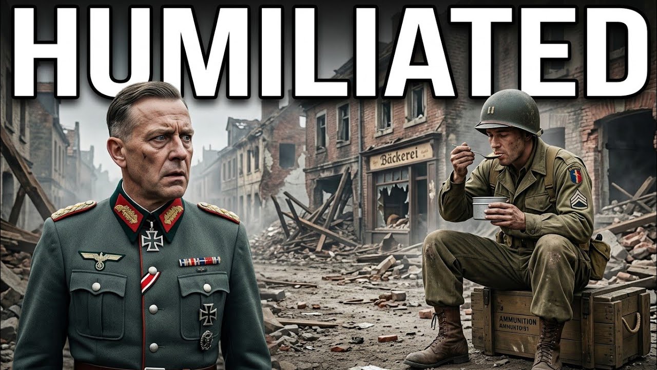 I marched out of that bunker in my polished boots and white gloves, ready to surrender with honor to an American general of equal rank. Instead, the soldiers pointed me to a bombed-out bakery....