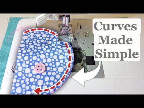 How To Sew Curves On A Sewing Machine | Step-by-Step For Beginners
