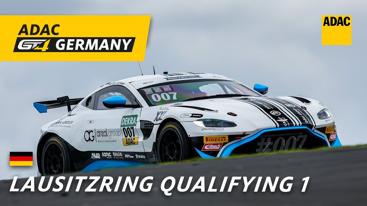 ADAC GT4 Germany Lausitzring 2023 Re-Live Qualifying 1 Deutsch