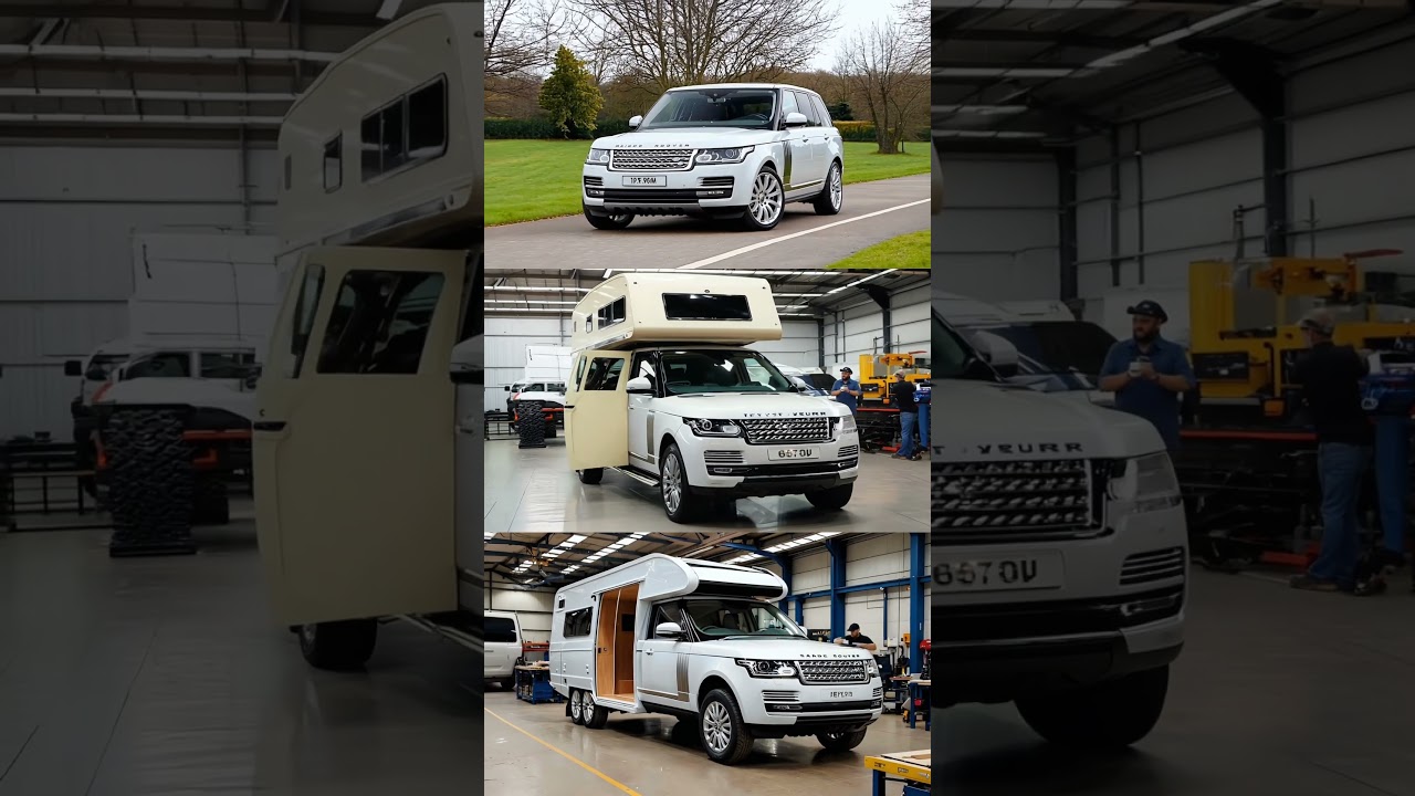 Range Rover caravan conversion