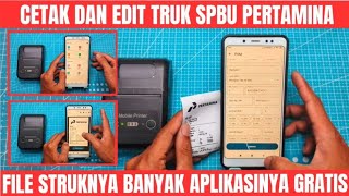 How to Print and Edit Pertamina Gas Station Receipts Using a Free App screenshot 5