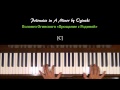 Oginski Polonaise Полонез Огинского Piano solo with Separate Tutorial