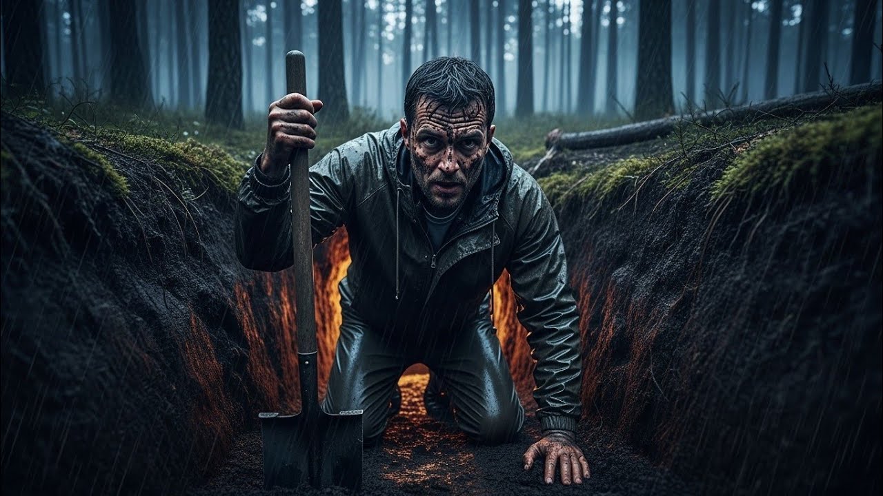 He Disappeared Into the Forest… and Built a Secret Underground House Alone