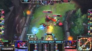 Welcome to NA LCS Impact - TIP vs CLG First Blood