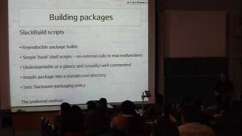 FOSDEM 2005  slackware