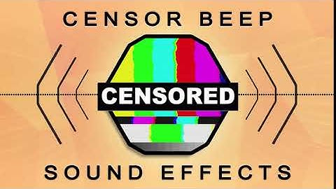 Censor Beep / Swearing Bleep | Free Sound Effect