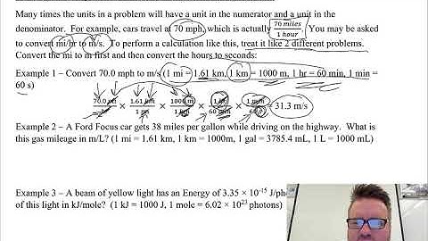 1.8 - Advanced dimensional analysis