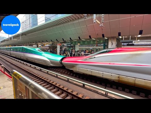 Tokyo'dan Morioka'ya Japonya'nın Birleştirme Hızlı Trenine Bindim | Shinkansen Yamabiko