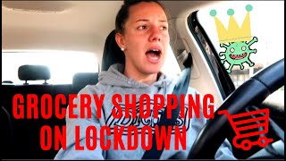 GROCERY SHOPPING in ITALY during CORONAVIRUS LOCKDOWN