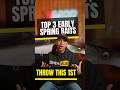 Top 3 Early Spring Bass Fishing Lures | A 3MGR Breakdown | Episode 007