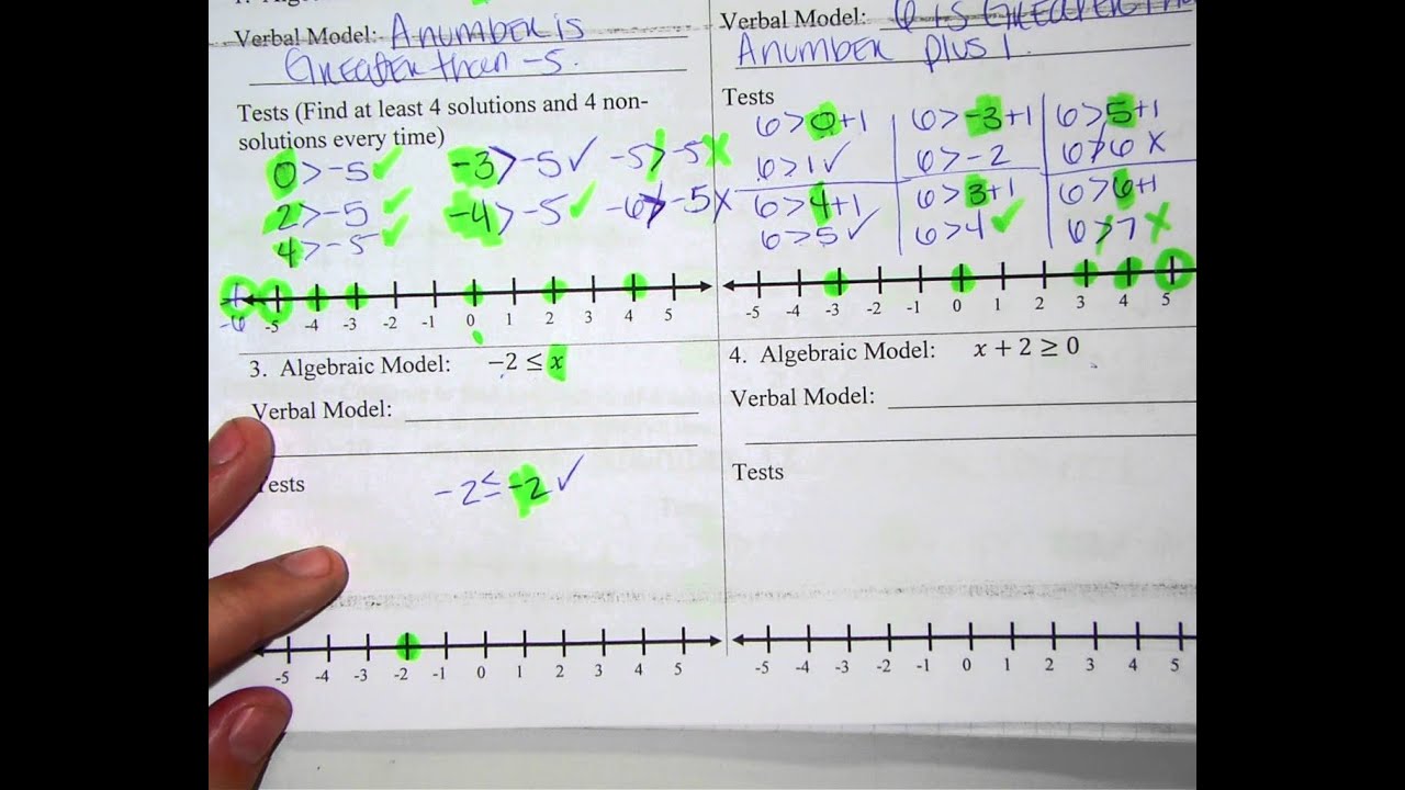 Lesson 5.01 - Solutions and non solutions part 3 - YouTube