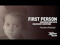 2021 First Person with Holocaust Survivor Theodora Klayman