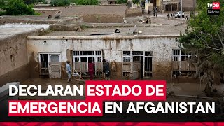 Más de 300 muertos causan las inundaciones en una provincia de Afganistán