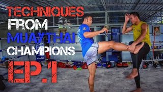 Muaythai techniques from the champions ep.1 Mongkolchai