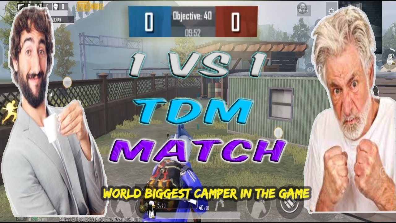 1 Vs 1 | TDM Challenge | Against The Best TDM Player | PUBG Mobile ...