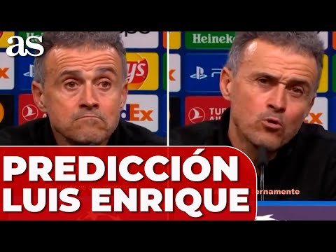 La PREDICCIÓN de LUIS ENRIQUE en diciembre con el PSG con el AGUA AL CUELLO