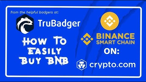 Purchase BNB on Crypto com using Smart Chain